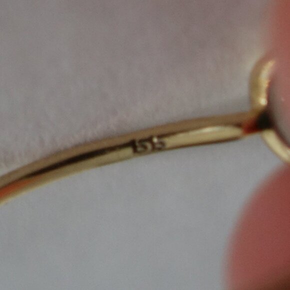 Bluboho Chalcedony Mini Mood Ring Sz 6 - Picture 5 of 8